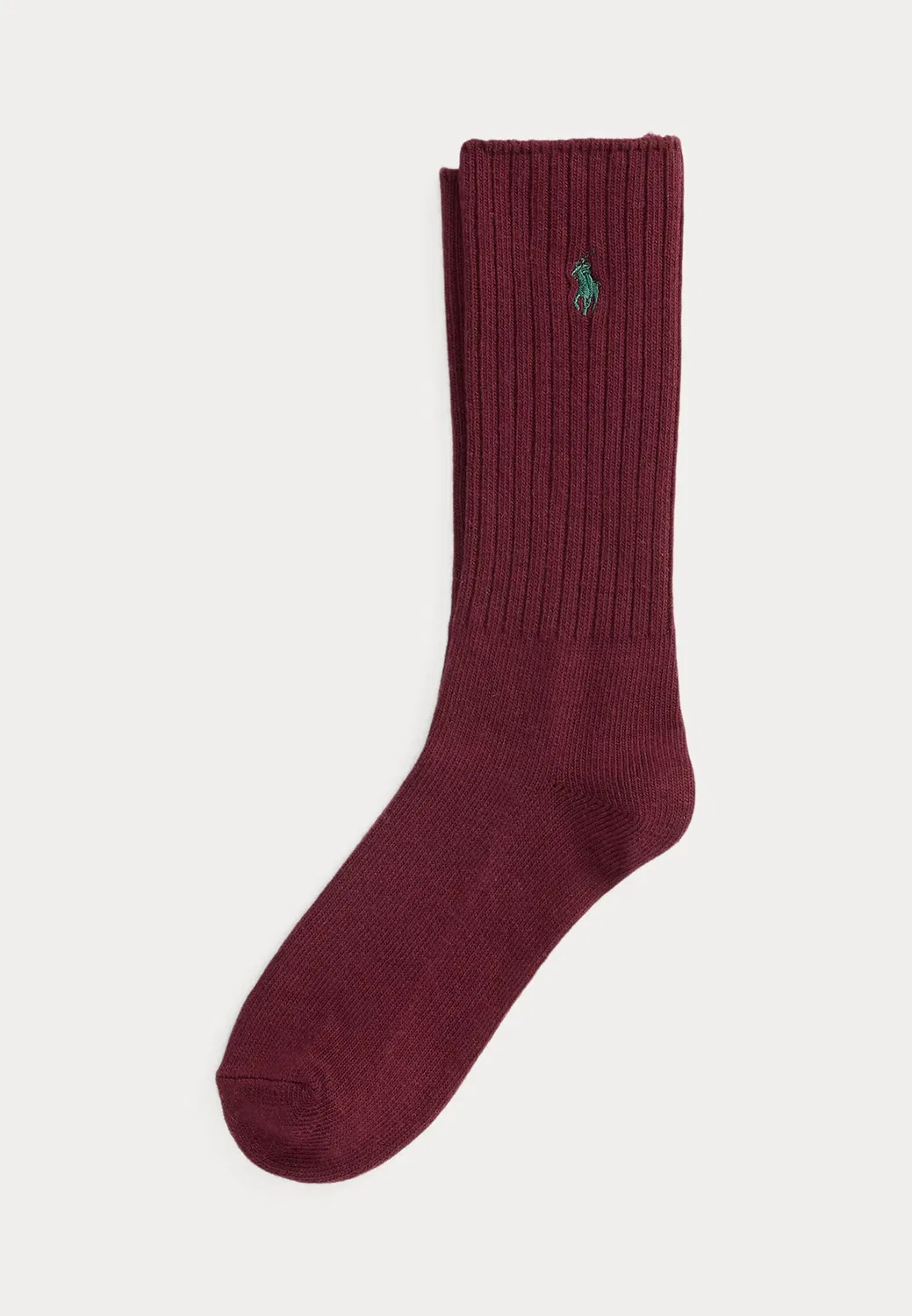 Носки средней высоты из смесовой хлопковой ткани - носки Polo Ralph Lauren, Wine
