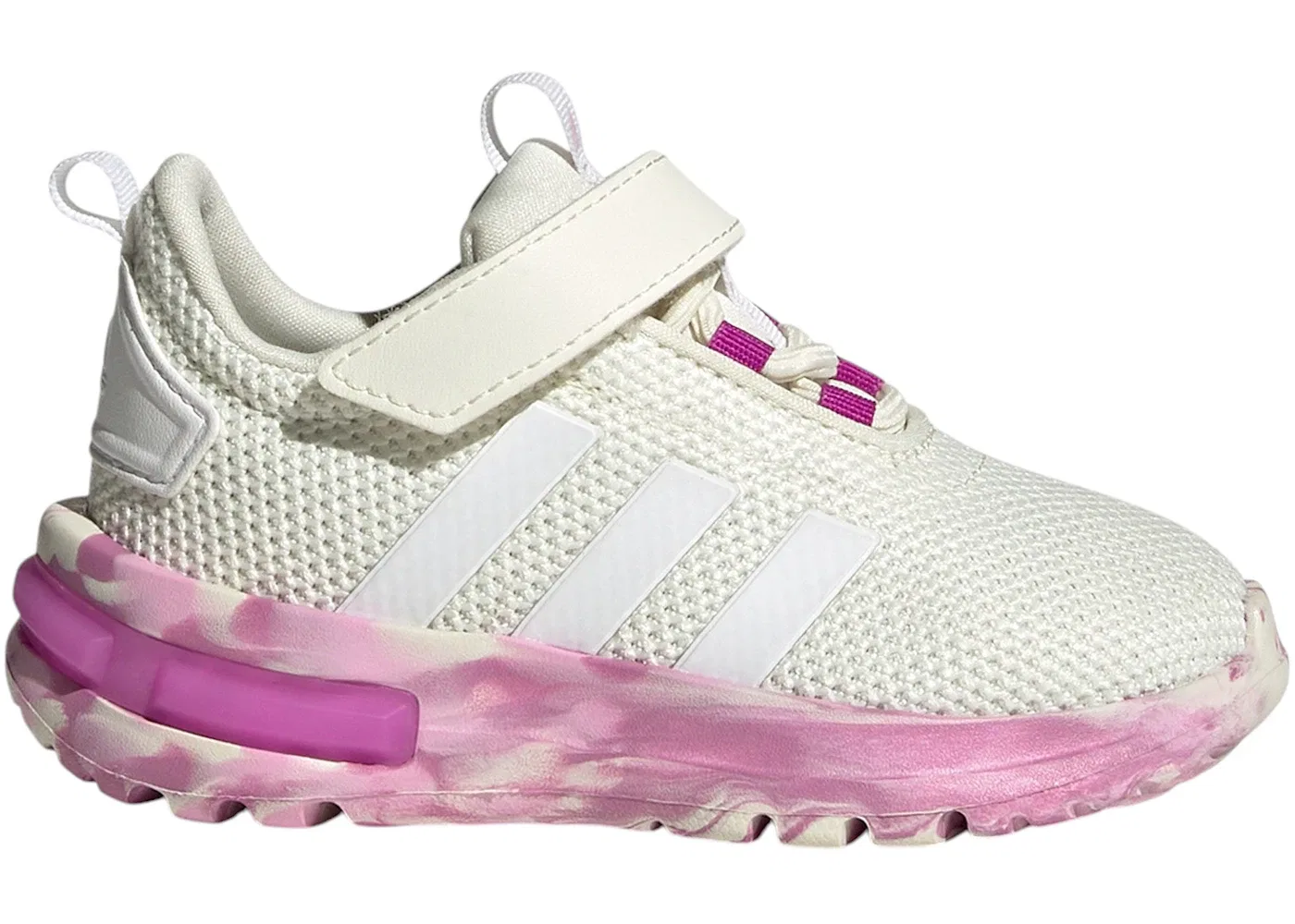 Детские кроссовки Lifestyle Racer TR23 Adidas, Ivory Cloud White Flash Pink