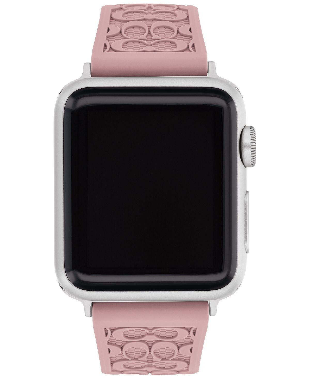 

Розовый каучуковый ремешок apple watch® 38/40/41 мм COACH, розовый