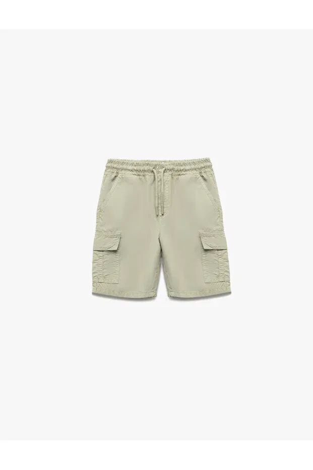 Детские шорты для мальчиков из денима Basics Koton, Khaki