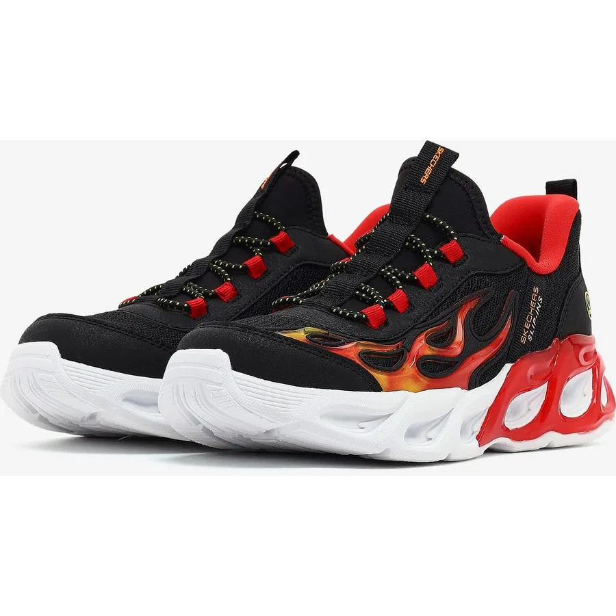 Кроссовки детские с подсветкой Thermo-Flash 2.0 Heat-Brisk Skechers, Синий — фото 4