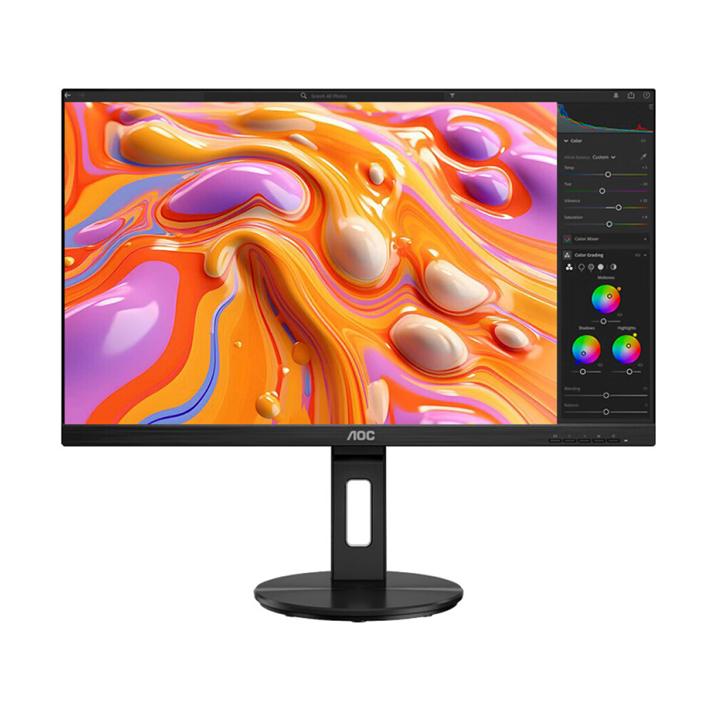 

Игровой монитор AOC U27N3RN, 27", 3840x2160, 60 Гц, IPS, черный