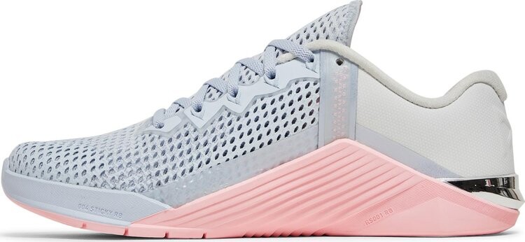 Кроссовки Nike Wmns Metcon 6 'Football Grey Arctic Punch', серый — фото 4