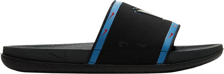 

Сандалии Nike MLB x OffCourt Slide 'Miami Marlins', черный