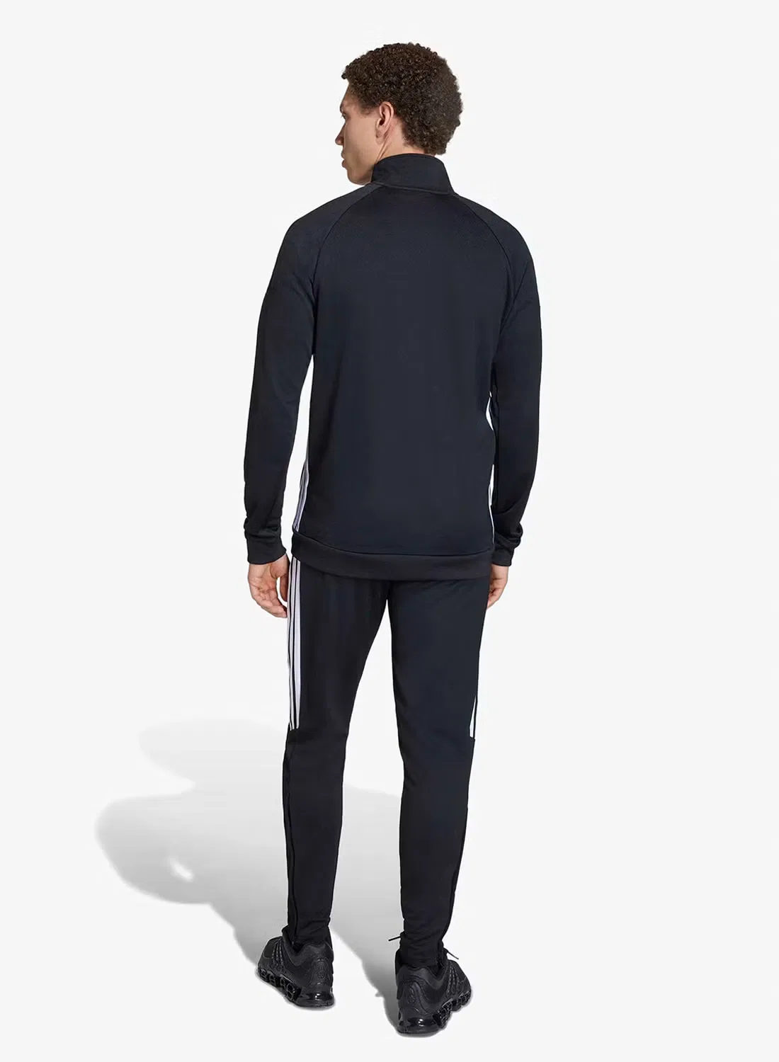 Комплект спортивный с логотипом Tiro 26 Essentials Adidas, черный — фото 2