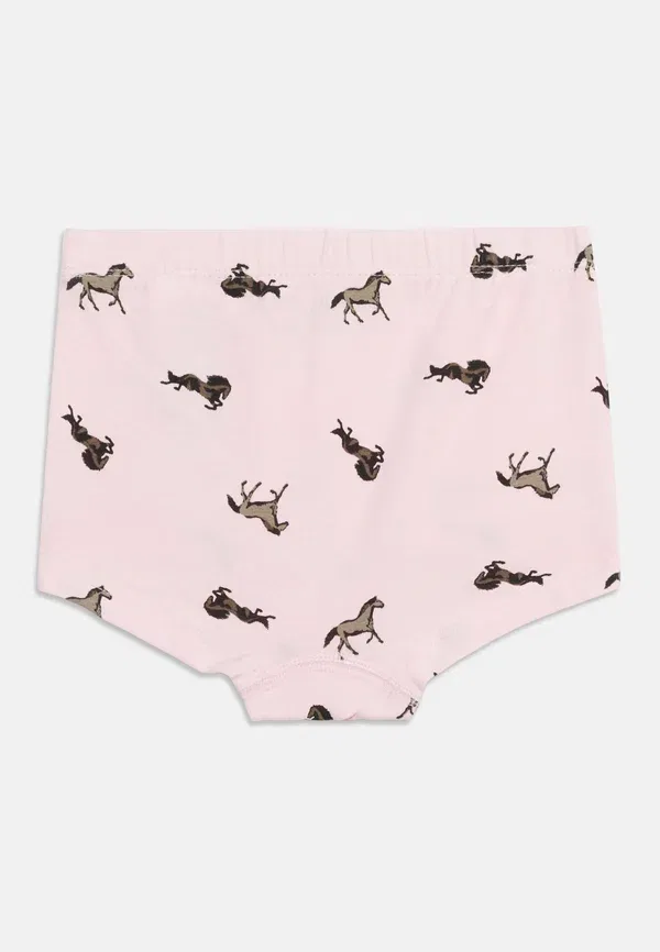 Комплект из 3 трусов хлопок Nmftights ballerina horse Name It, Pink, розовый — фото 2