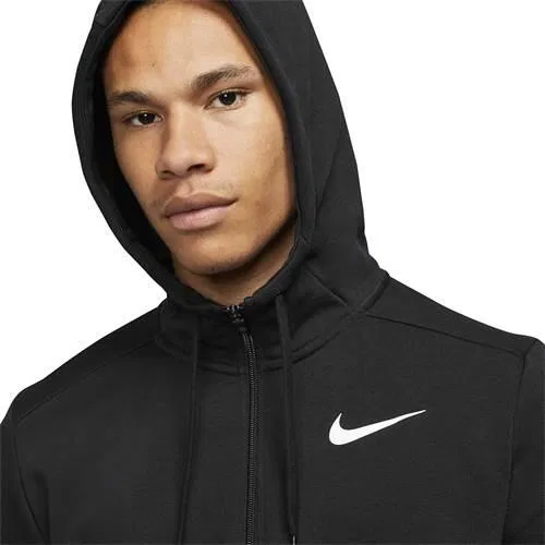 Мужской свитшот с капюшоном Nike Dri-FIT, Черный — фото 3