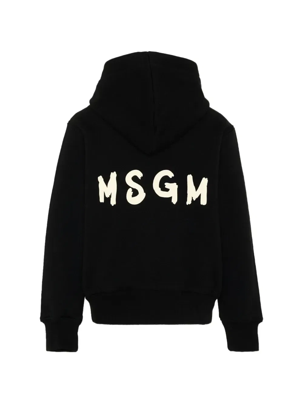 Толстовка на молнии с логотипом Msgm Kids, черный — фото 2