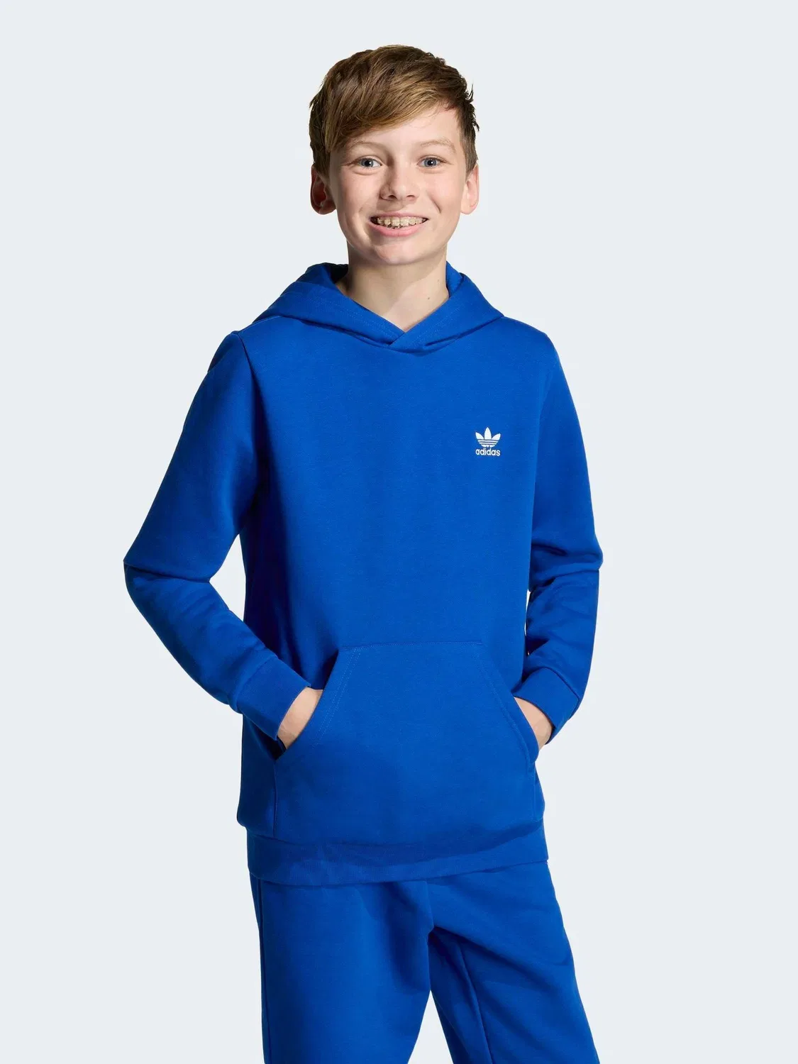Худи флисовое adidas Originals, синий