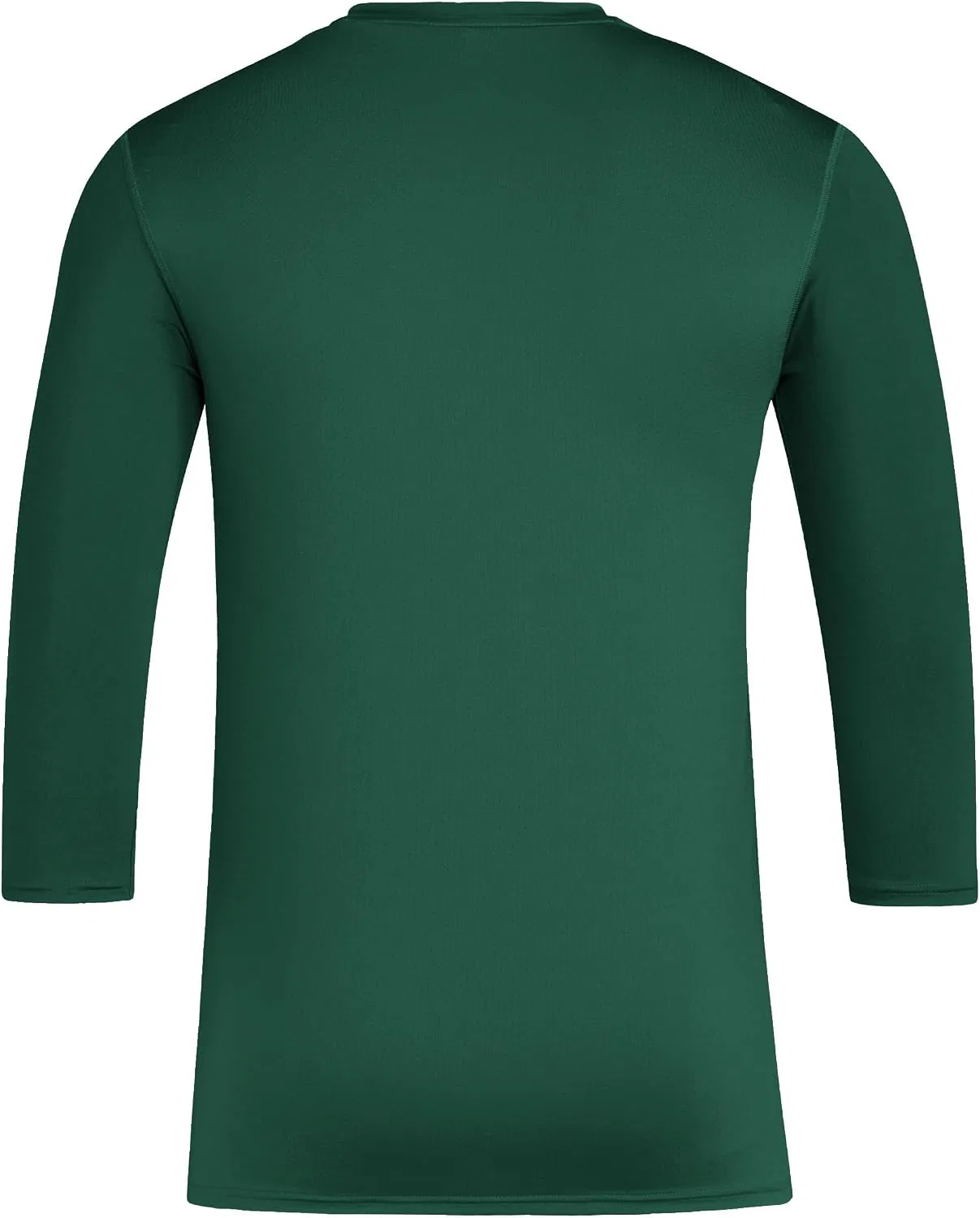 Мужская базовая футболка с рукавом 3/4 Adizero Nwv adidas, Dark Green — фото 2