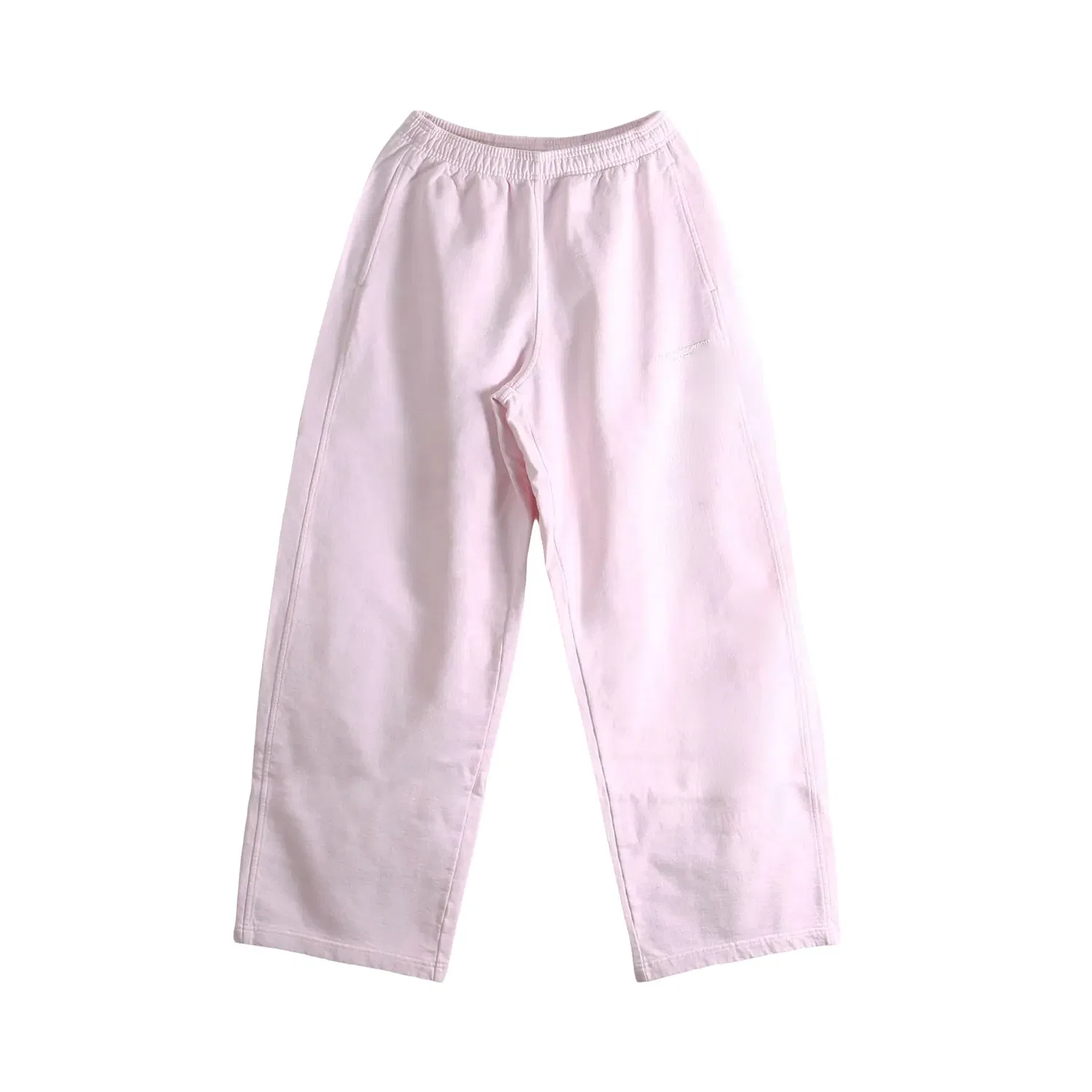 Спортивные штаны с принтом логотипа Relaxed Alexander Wang, Pink