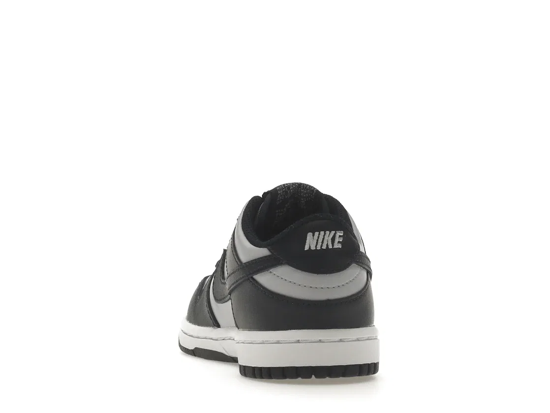 Детские кроссовки с принтом Nike Dunk Low Nike, Midnight Navy/Grey/White — фото 4