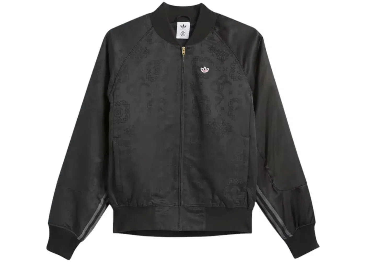 Унисекс-куртка с принтом Adidas Originals x Edison Chen Clot Jacket (Asia Sizing), Black