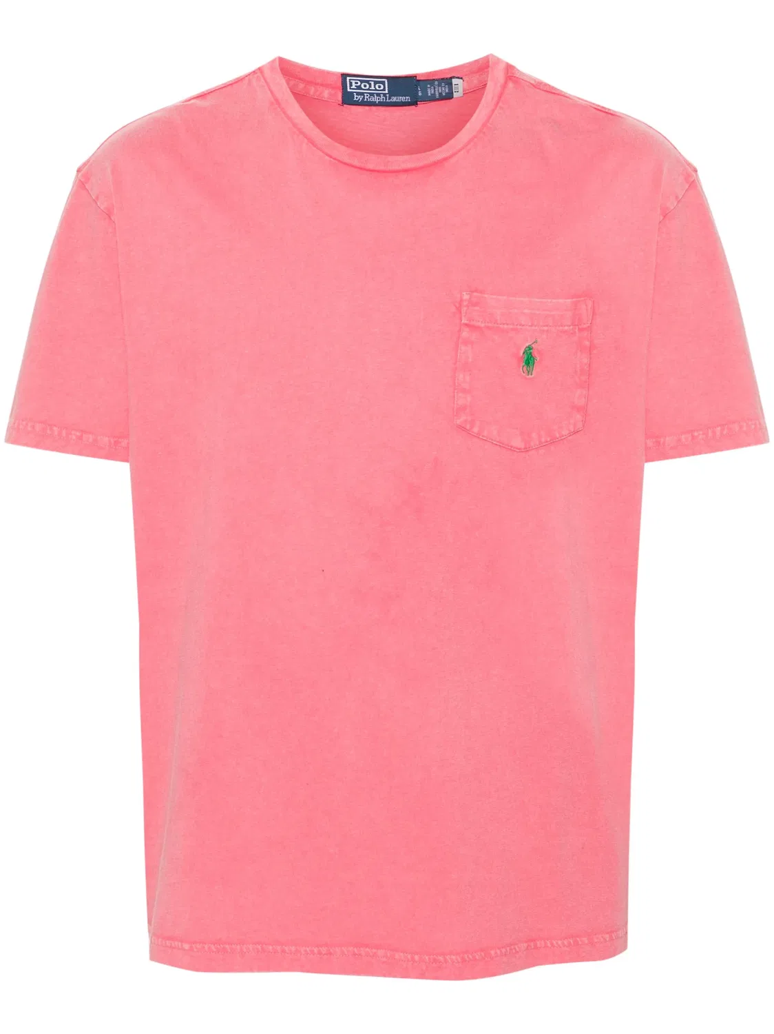 Футболка с вышитым пони красная Polo Ralph Lauren, красный