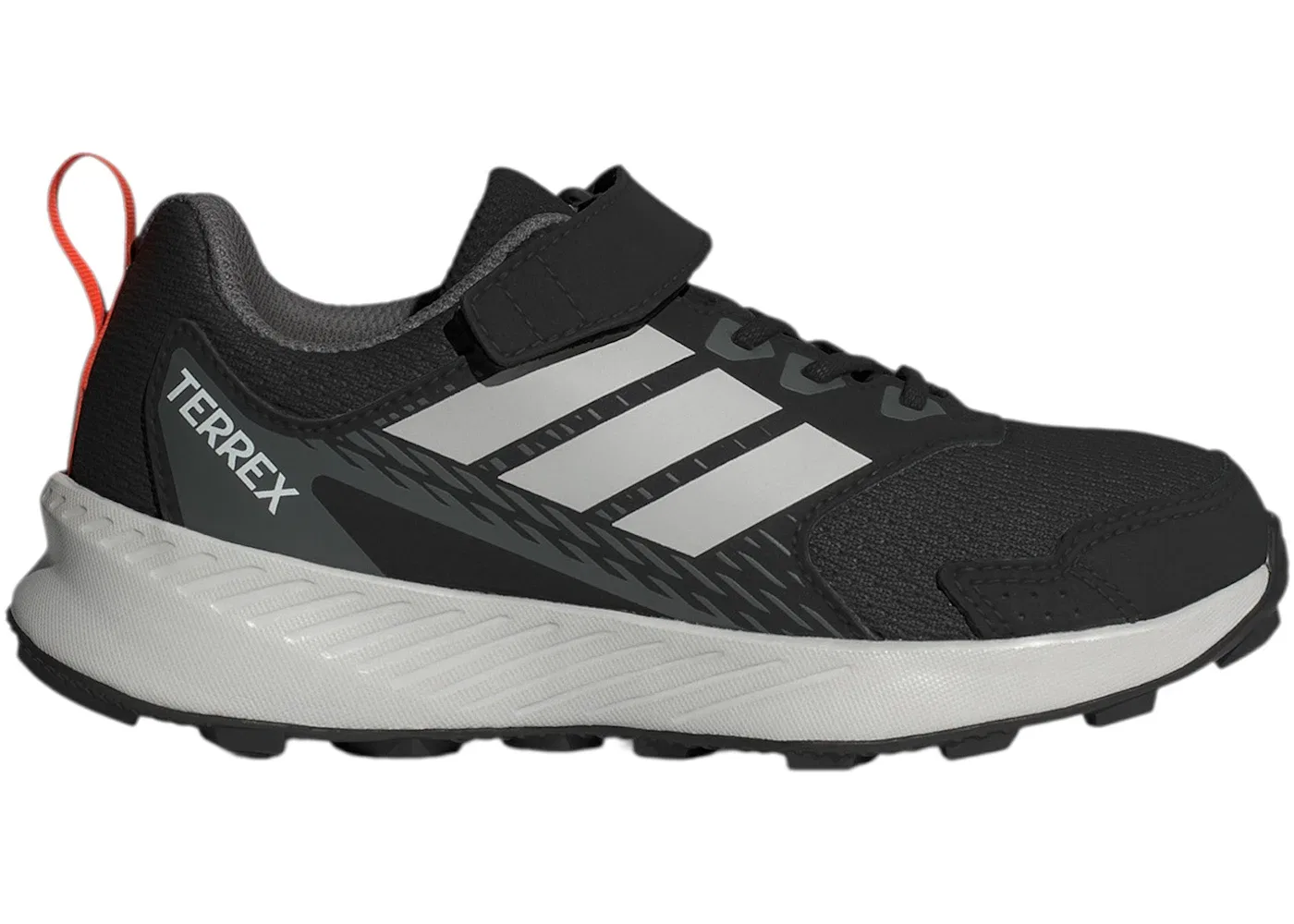 Детские кроссовки для активного отдыха Terrex Tracefinder CF Adidas, Core Black/Grey One/Semi Impact Orange