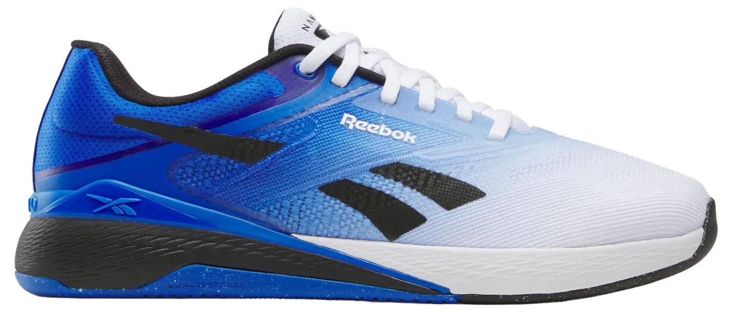 Детские кроссовки для девочек Nano X5 Reebok, White Optimum Blue Black