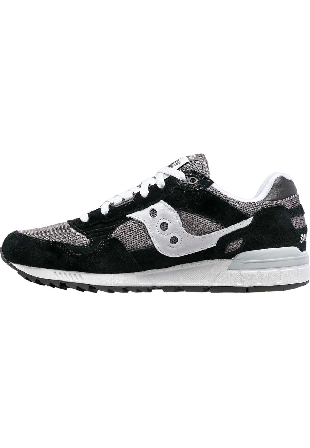 Детские кроссовки с закрытым носком Shadow 5000 Saucony, White Black Grey — фото 2