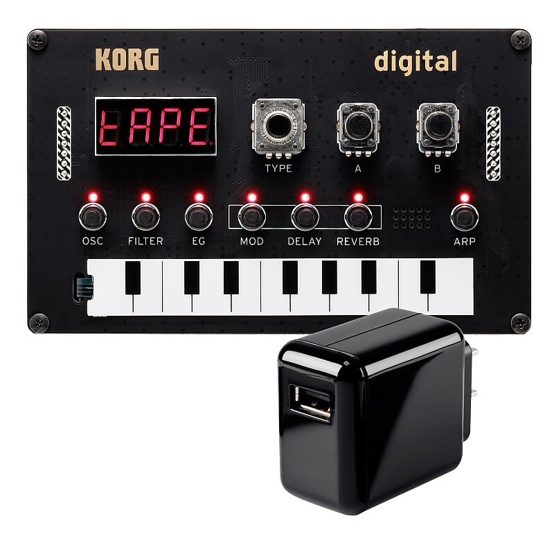 

Korg Nu:Tekt NTS-1 Digital Kit Программируемый синтезатор своими руками - Power Kit