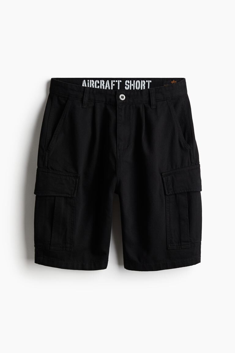 

Шорты-Самолеты Alpha Industries, черный