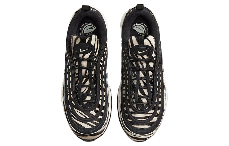 Кроссовки для гольфа Nike Air Max 97 унисекс, черный/белый — фото 4