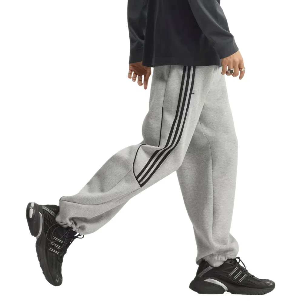 Мужские брюки Spacer Teamgeist 26 Cutline Open Hem Pants Asia Sizing 'Grey Heather' adidas, Grey Heather — фото 4