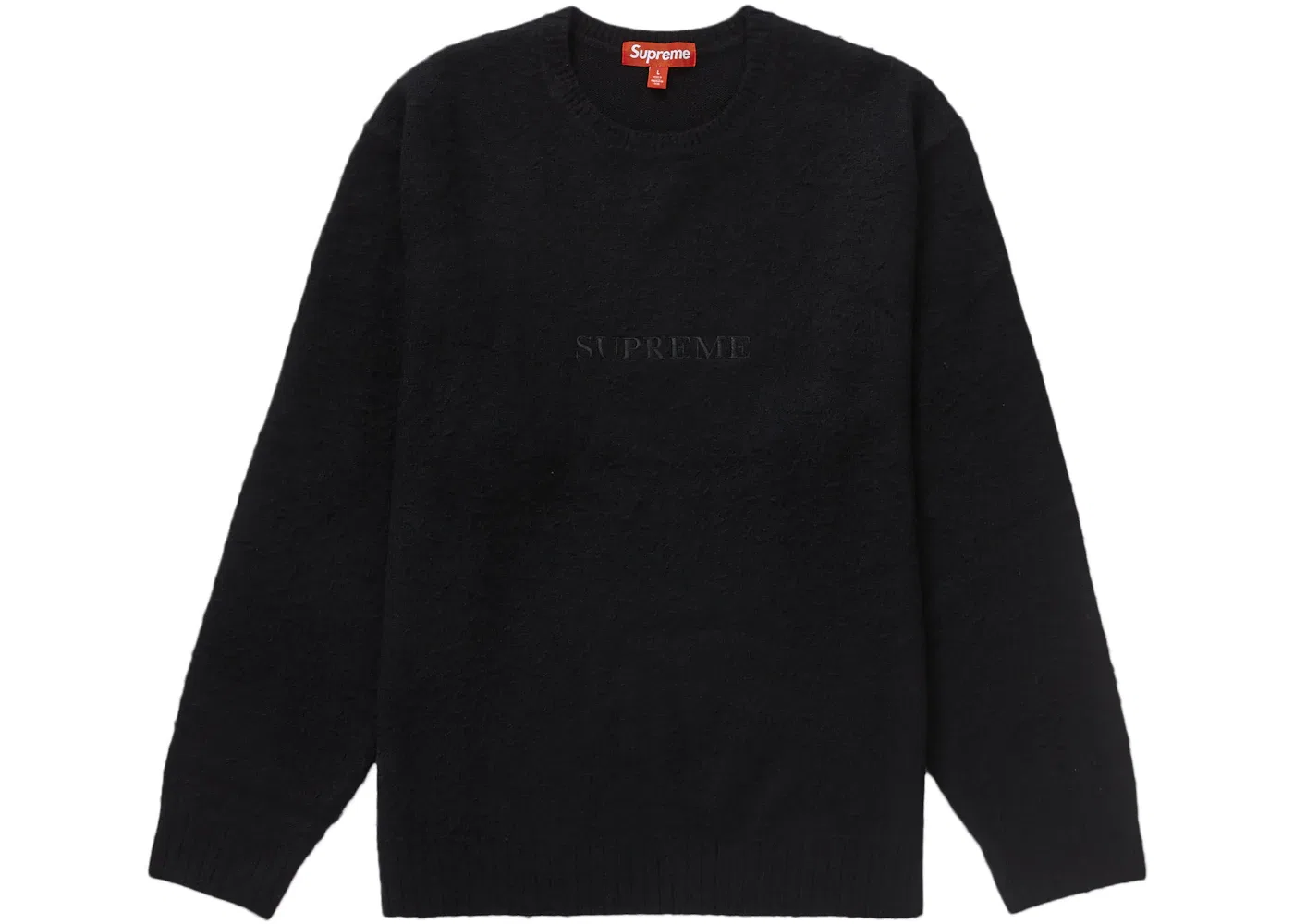 Мужской свитер с высоким воротом Supreme Sweater (FW23), Black