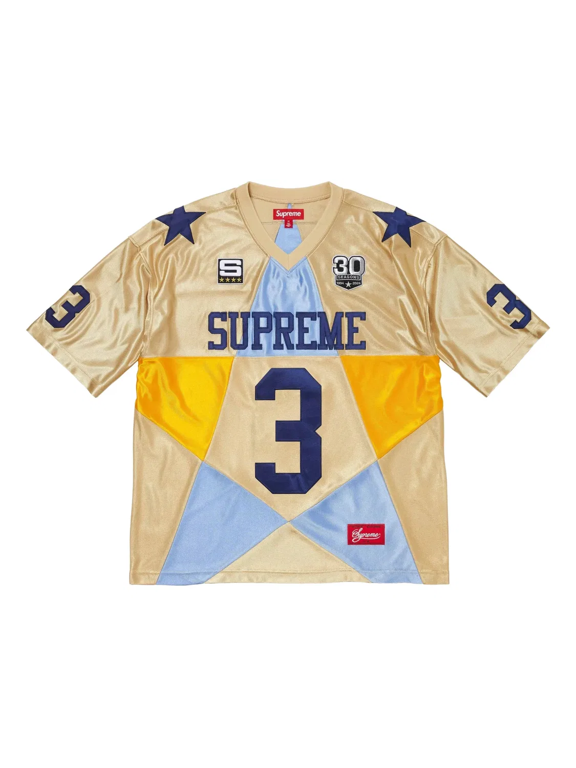 Спортивная футболка Supreme, нейтральные цвета
