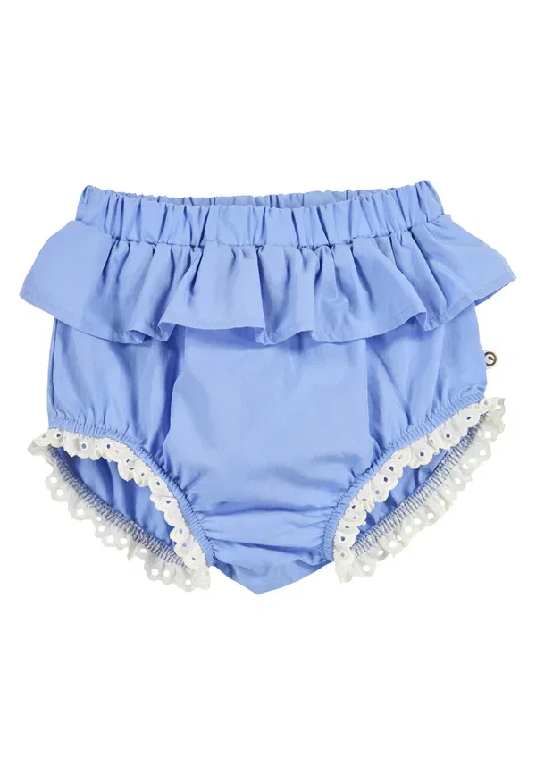 Комплект трусов с принтом Еда Musli By Green Cotton, Primrose Shell Blue, Tofu, голубой — фото 4