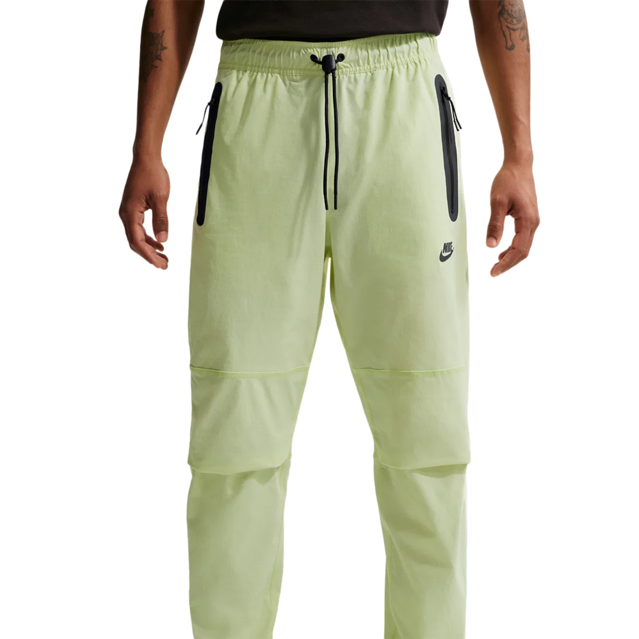 Мужские брюки Tech Woven Nike, цвет Lt Liquid Lime/Black