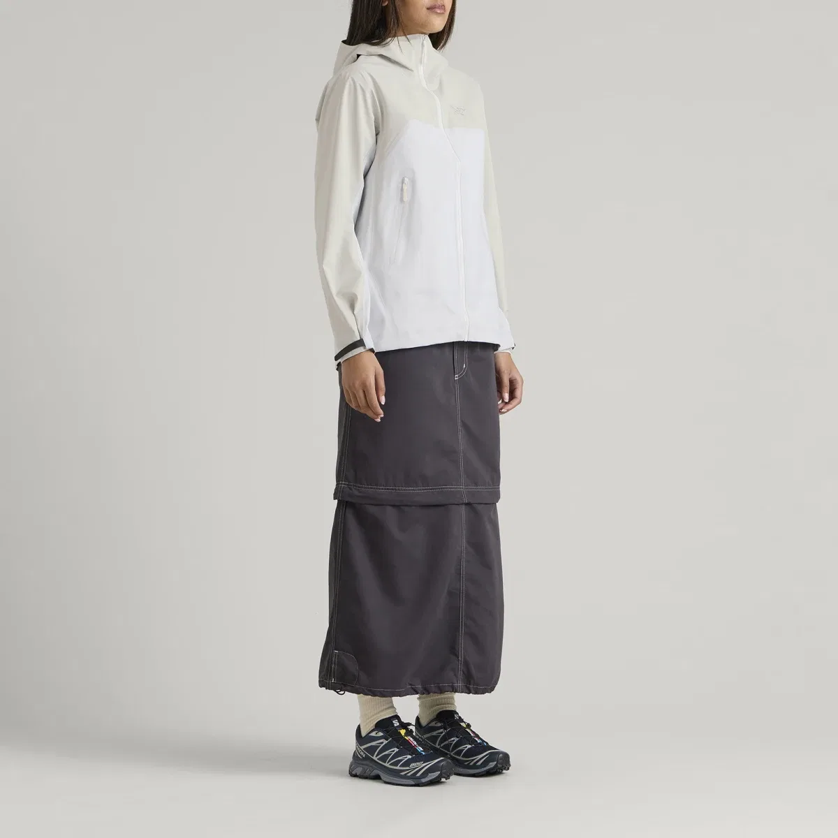 Женская куртка Beta с капюшоном Arcteryx, Sea Salt & Arctic Silk — фото 4