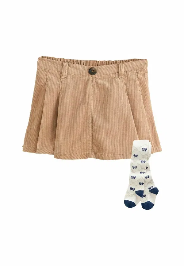 Комплект шорт из вельвета Regular fit set Next, Tan Brown, светло-коричневый