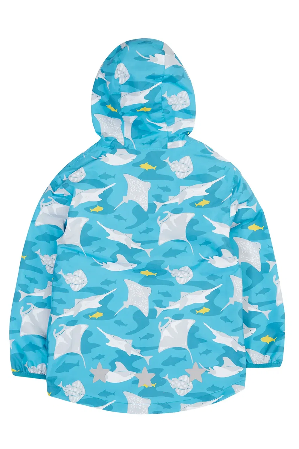 Детская куртка Rain or Shine Frugi, Blue — фото 3