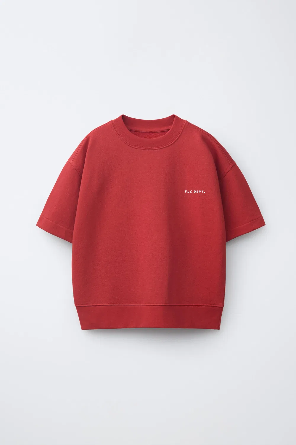 Толстовка с коротким рукавом и надписью ZARA, Red