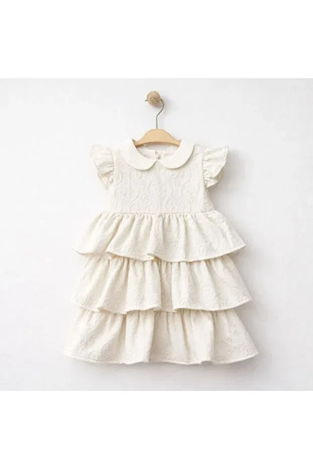 Детское платье для девочек хлопковое Baby Corner, Beige