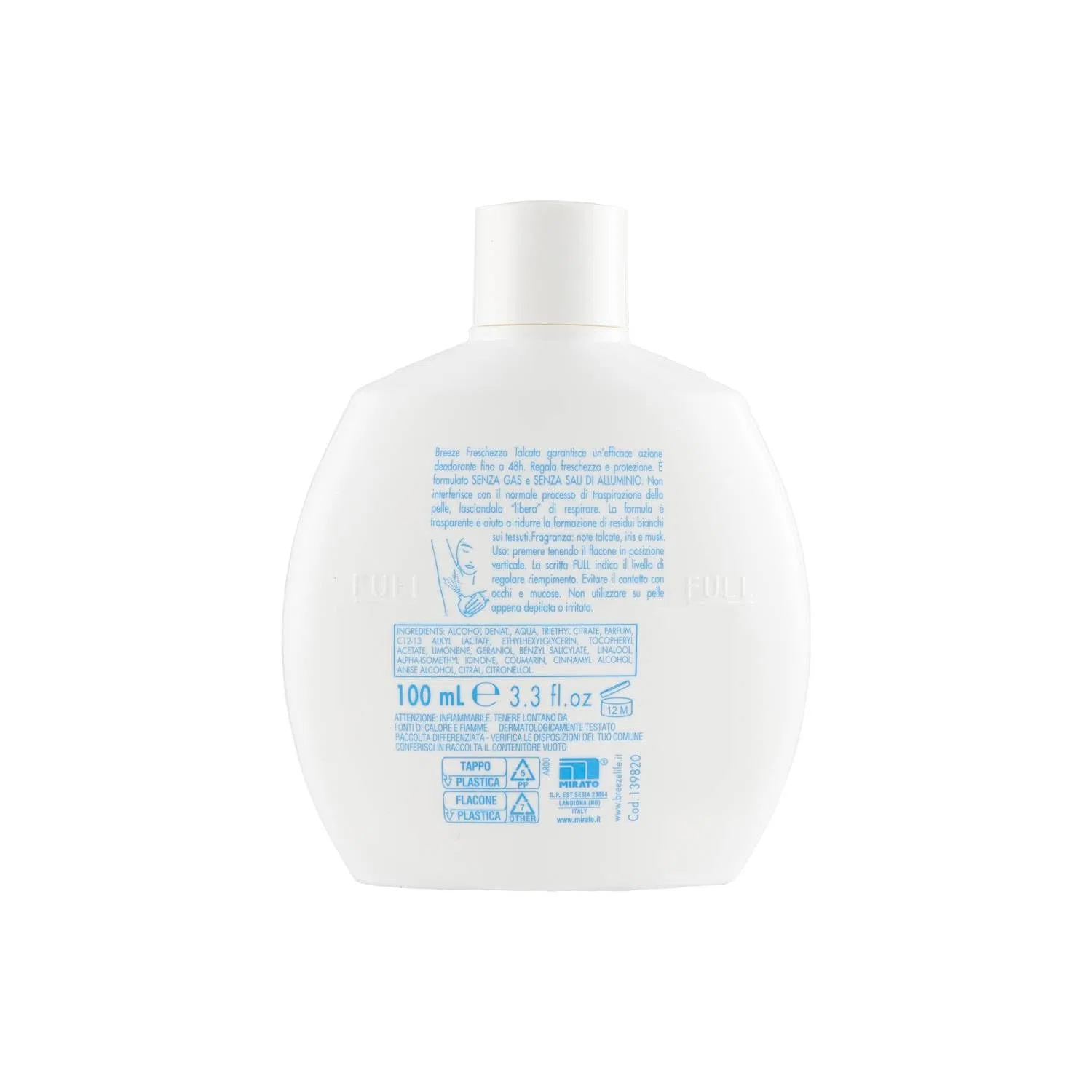 Дезодорант Squeeze Fresh Talcum, 100 мл Generisch — фото 2