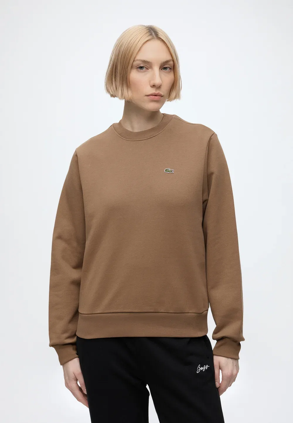 Толстовка Lacoste Sf5270_Jbd, Cookie, однотонная