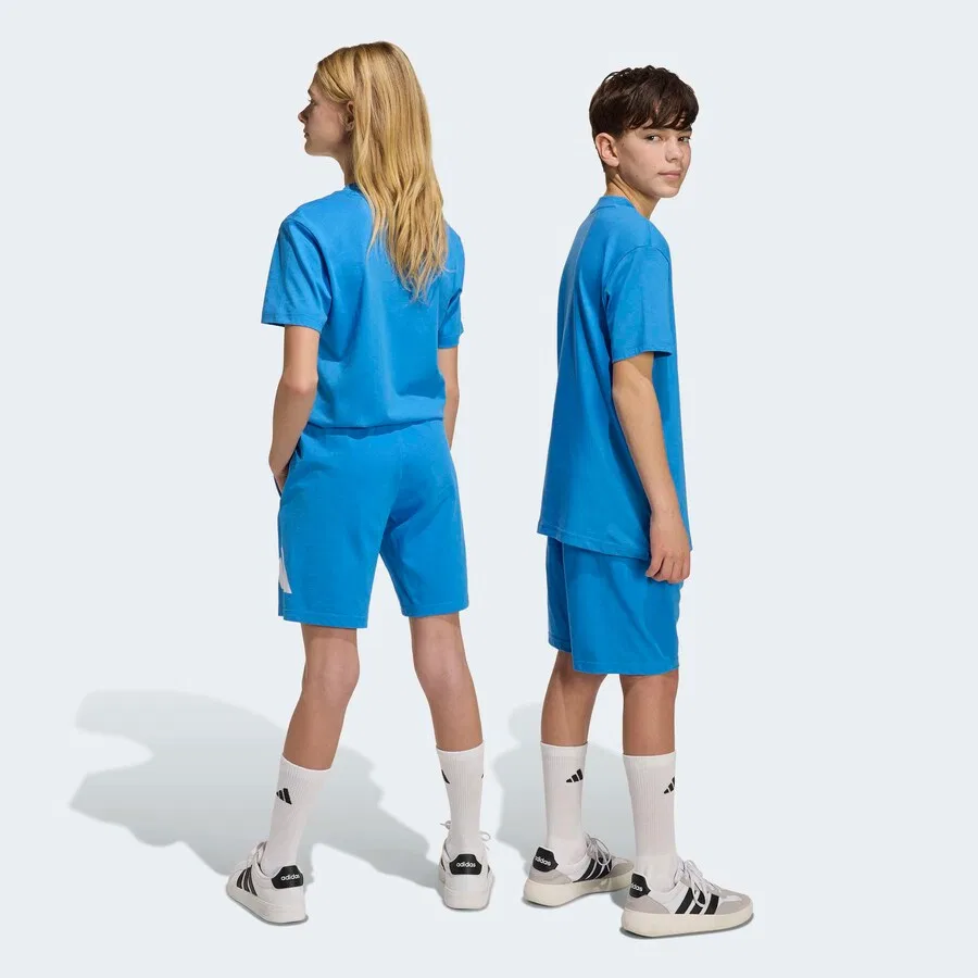 Спортивные брюки ADIDAS SPORTSWEAR Regular Pants 'Essentials' синего цвета — фото 3