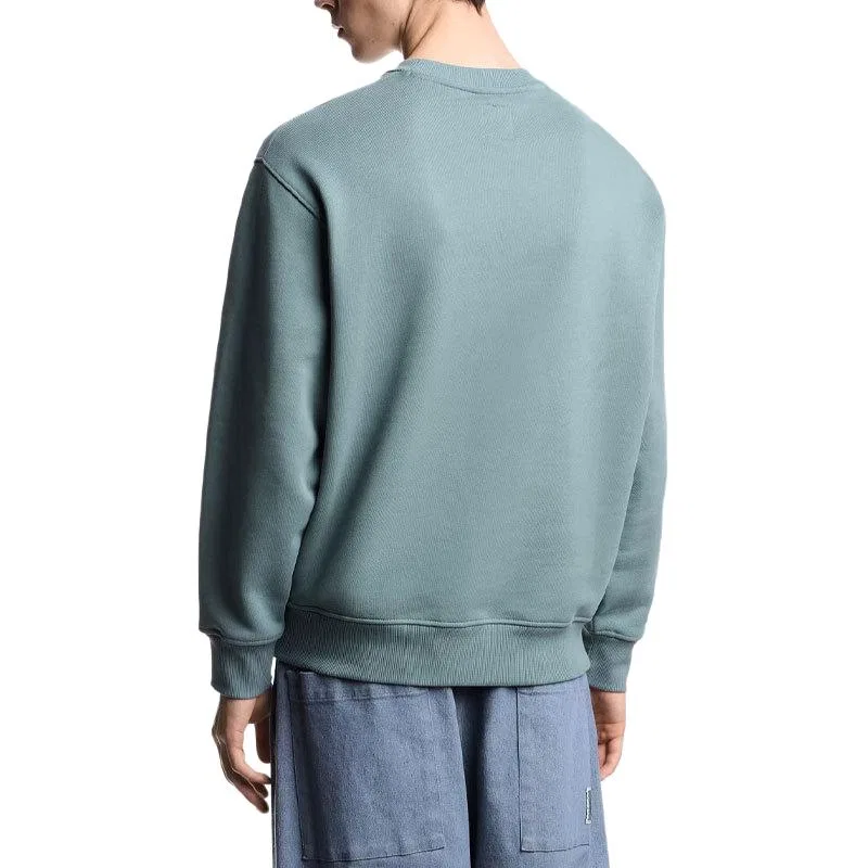 Мужской свитшот с принтом Peace Capsule Collection EMPORIO ARMANI, Pea Green — фото 4