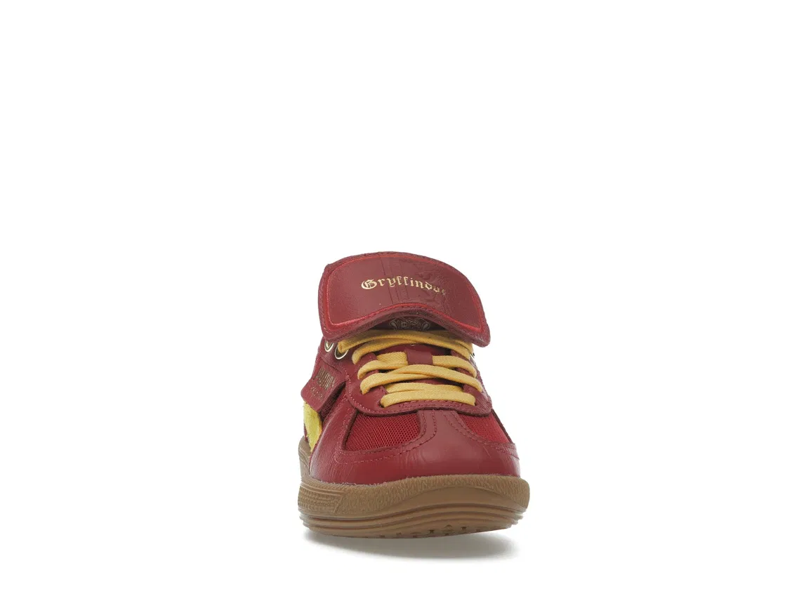 Детские кроссовки Lifestyle с принтом Puma Palermo Puma, Dark Crimson Yellow — фото 2