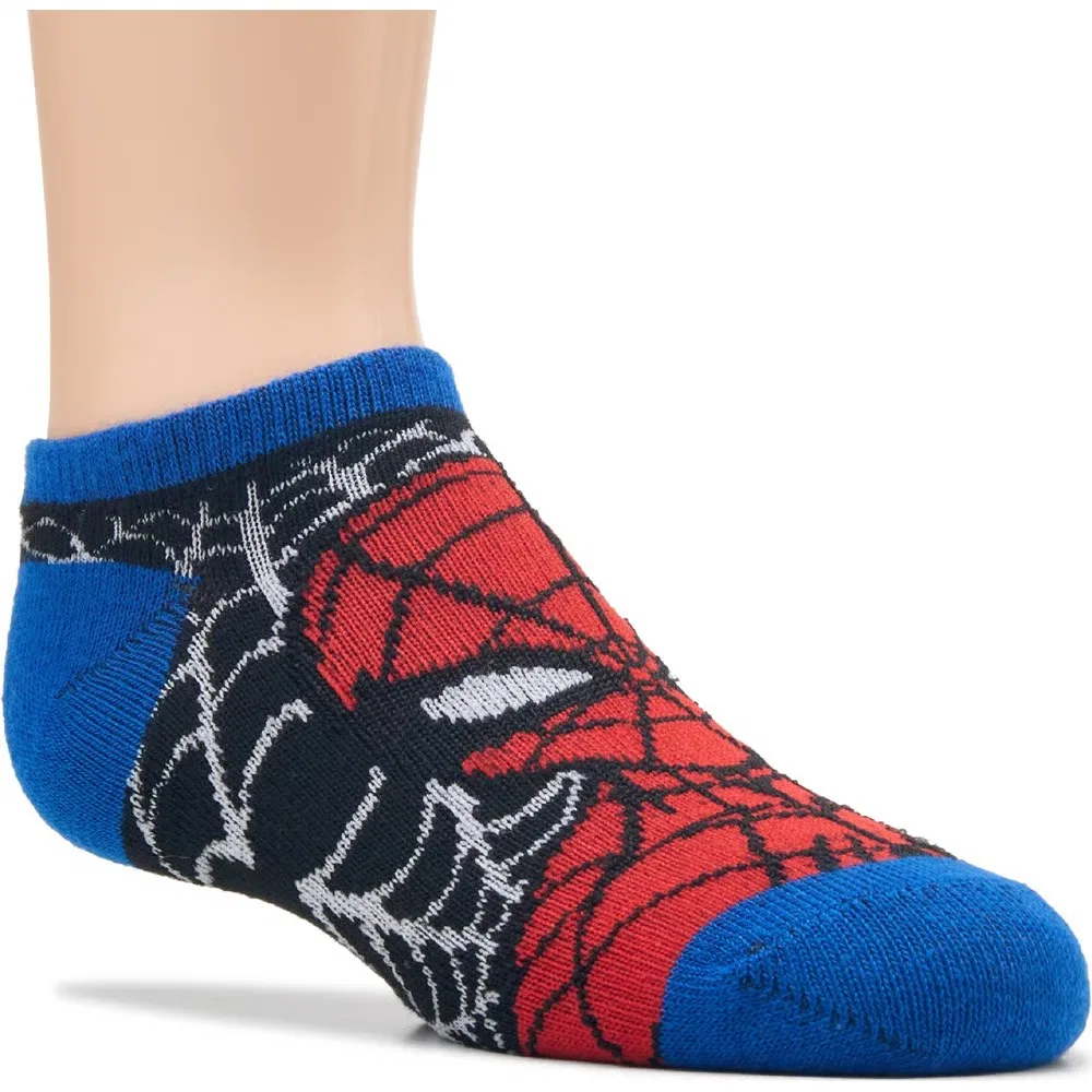 Набор из 6 детских носков до щиколотки Spiderman Spider-Man, Spiderman Assorted — фото 2