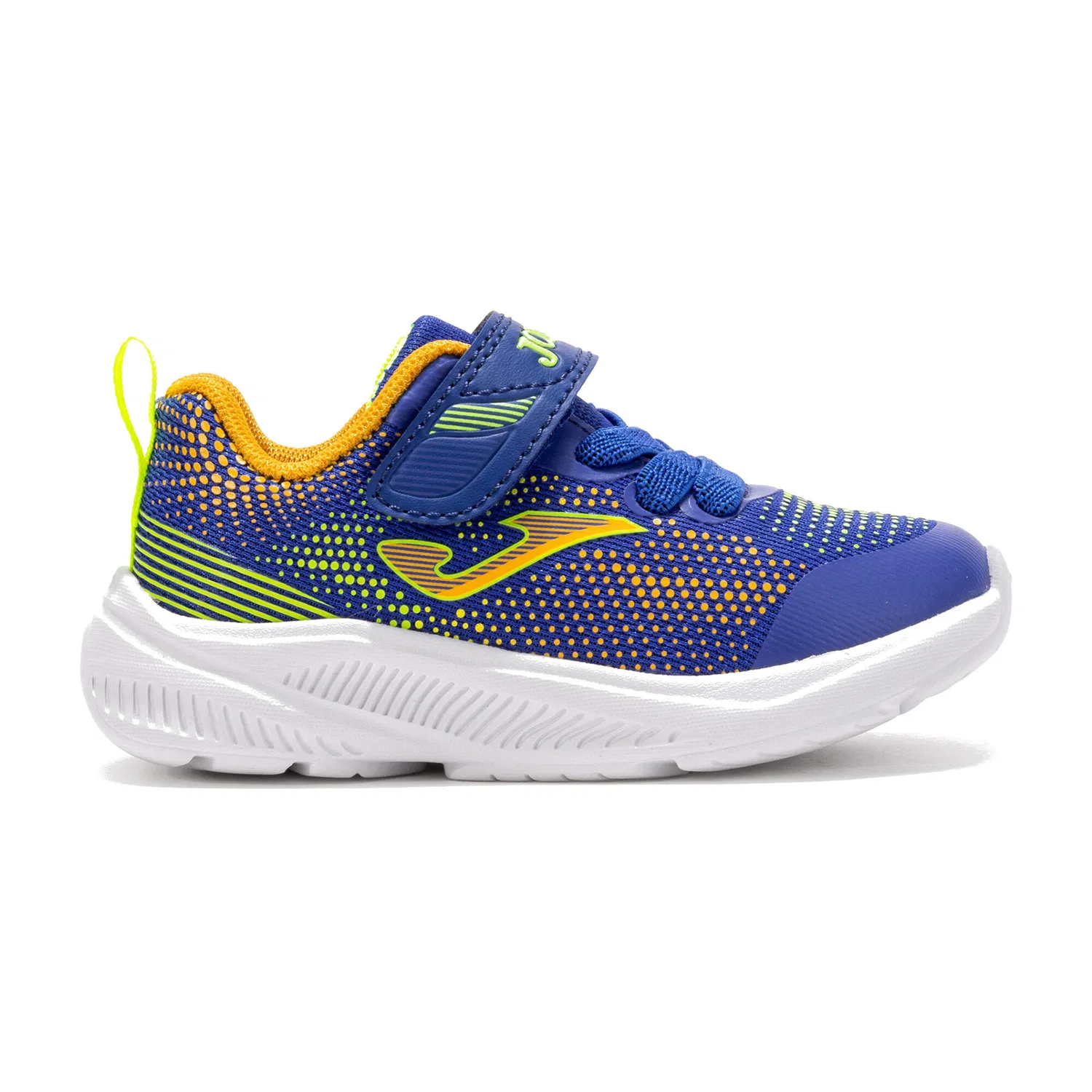 Детские кроссовки с липучкой и шнурками Joma Horizon Jr, Blau