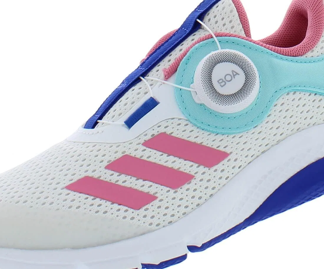 Детские кроссовки для девочек ActiveFlex BOA, White/Blue-White — фото 3