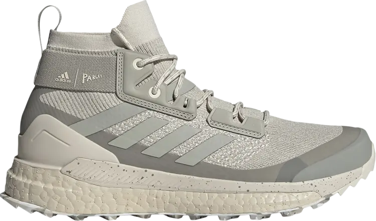Ботинки Adidas Parley x Wmns Terrex Free Hiker 'Aluminium Sesame', коричневый — фото 2