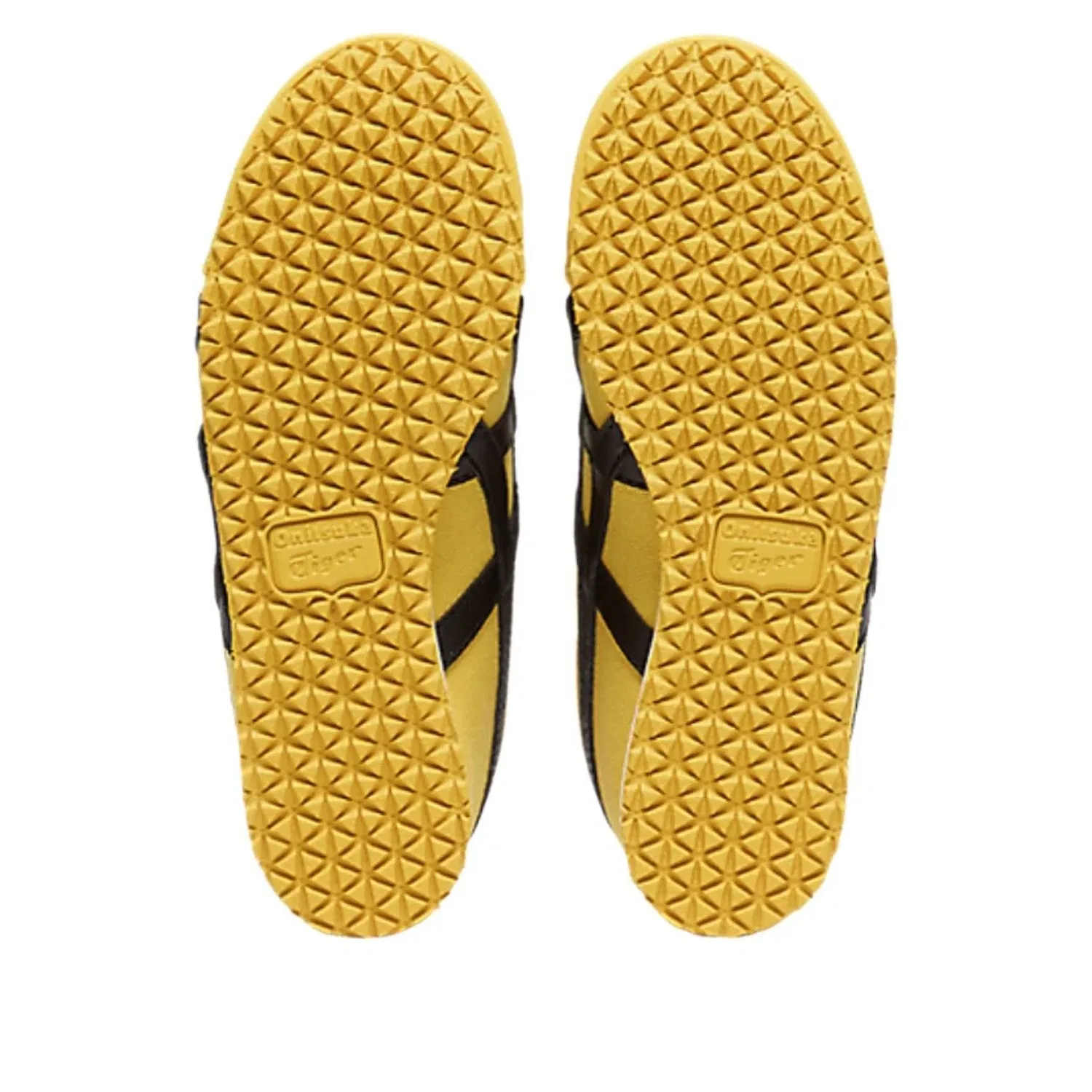 Детские кеды без шнуровки Mexico 66 Slip-On Onitsuka Tiger, желтый — фото 4