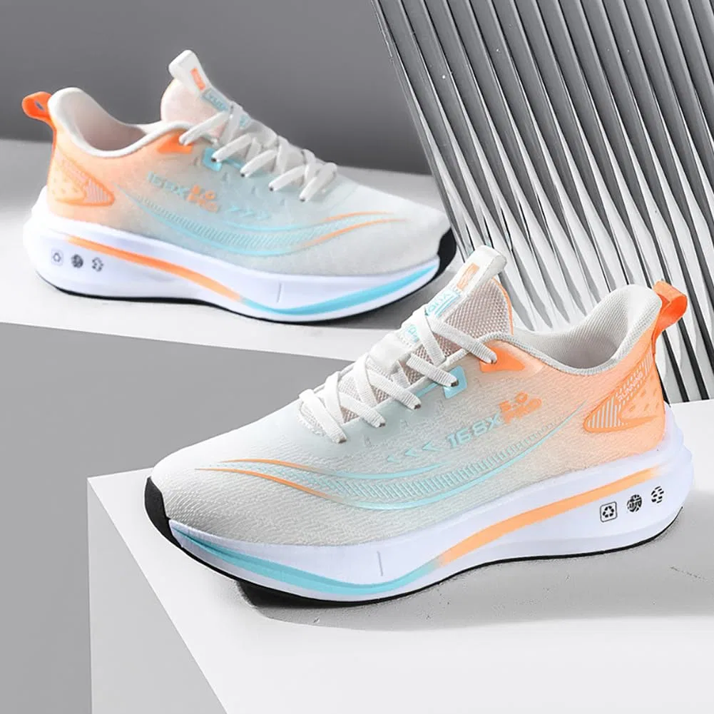Детские легкие кроссовки с дышащим верхом Sneaker, Blueorange — фото 3