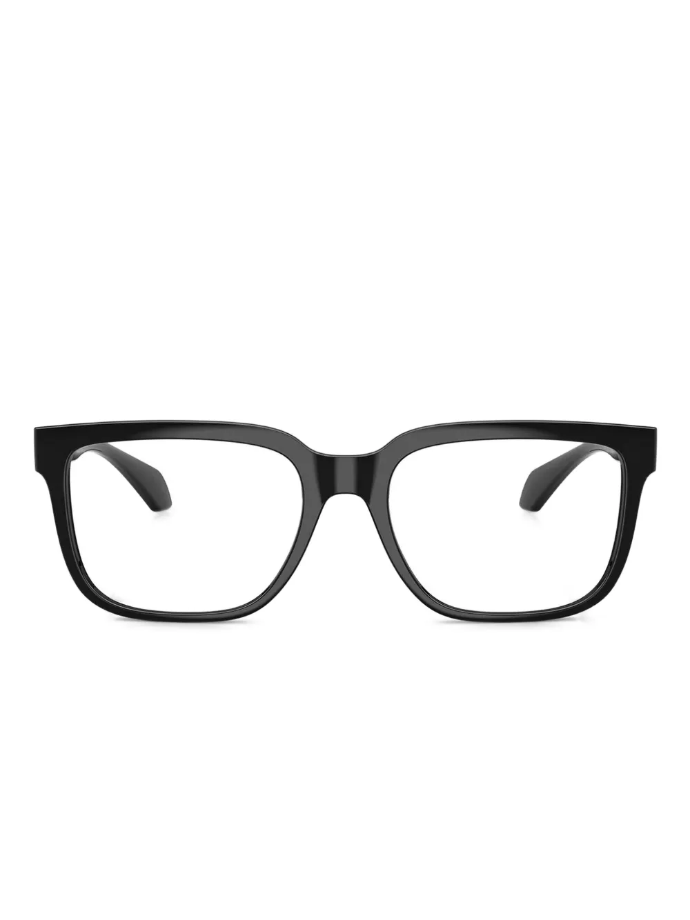 

Очки в квадратной оправе с декором Medusa Versace Eyewear, черный