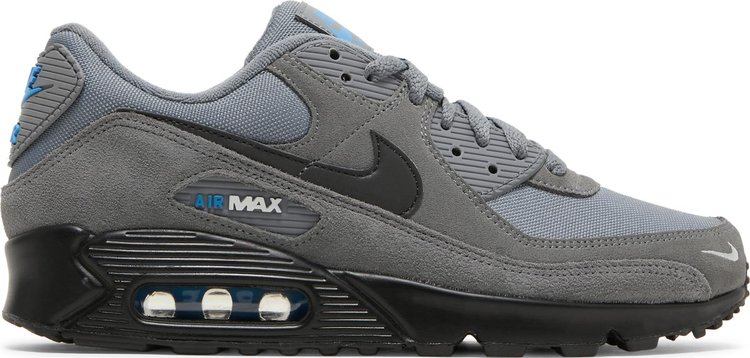 Кроссовки Nike Air Max 90 'Smoke Grey', серый - фото