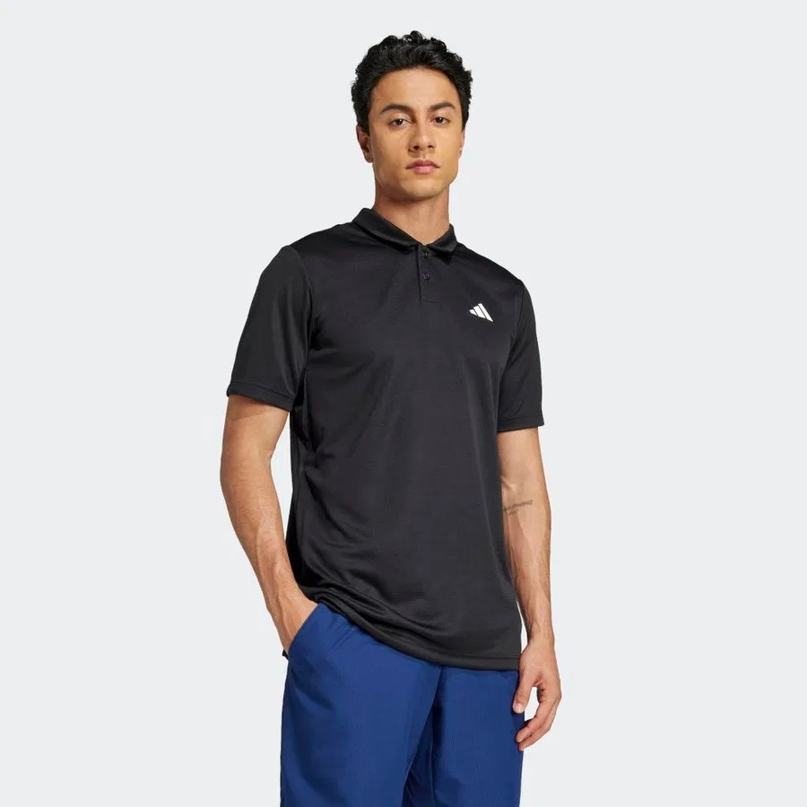 Поло adidas Clima Polo, Черный — фото 4