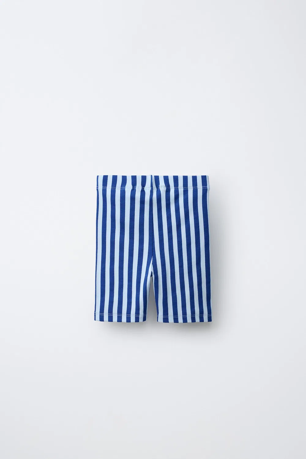 Полосатые вышитые леггинсы с изображением Минни Маус Disney ZARA, Blue — фото 2
