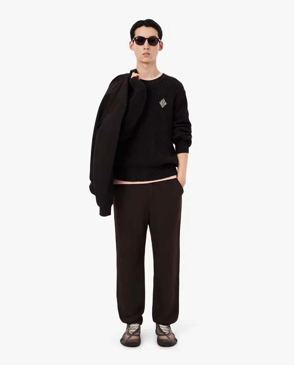 Мужские джоггеры свободного кроя Lacoste, Marrón Oscuro — фото 4